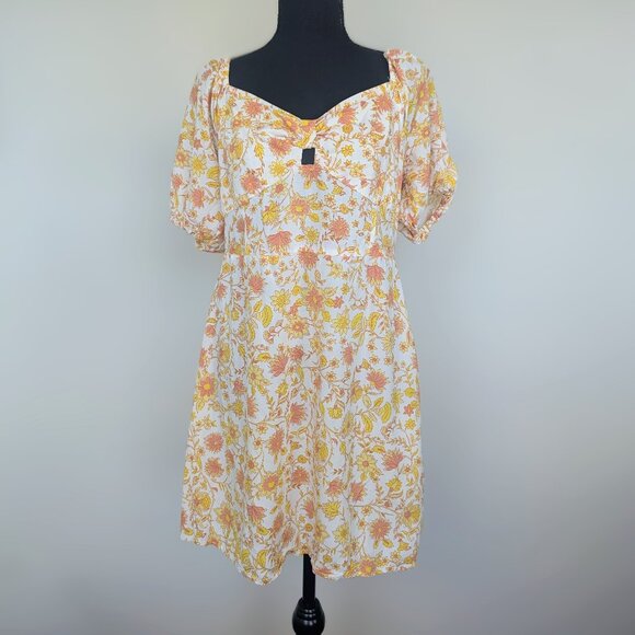 Billabong | XL | Floral Light Weight Summer Spring Mini Dress - Picture 1 of 8